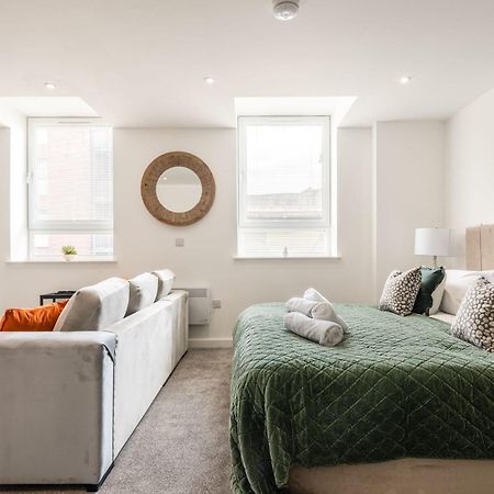 Contemporary 1 Bed Central Rotherham Studio Luaran gambar