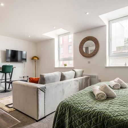 Contemporary 1 Bed Central Rotherham Studio Luaran gambar
